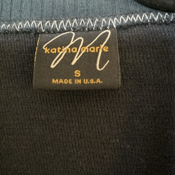 Katina Marie Size Small Zip Up Sweater - Picture 4 of 7